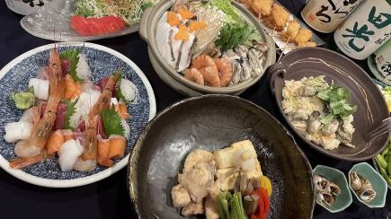 6000 yen (tax included) 2 hour all-you-can-drink course ☆☆☆! 10 dishes in total