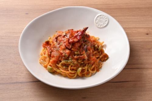 タコのルチア―ナ風パスタ