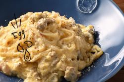 Pasta with Chianti-style sausage