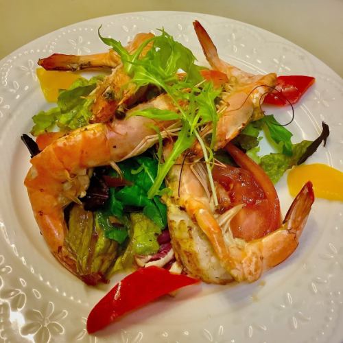 Grilled herb shrimp (4 shrimp)