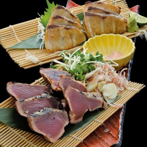 鰹魚 VS 稻草烤鰹魚