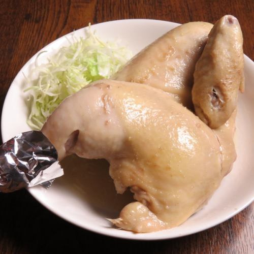 Specialty! Steamed half chicken