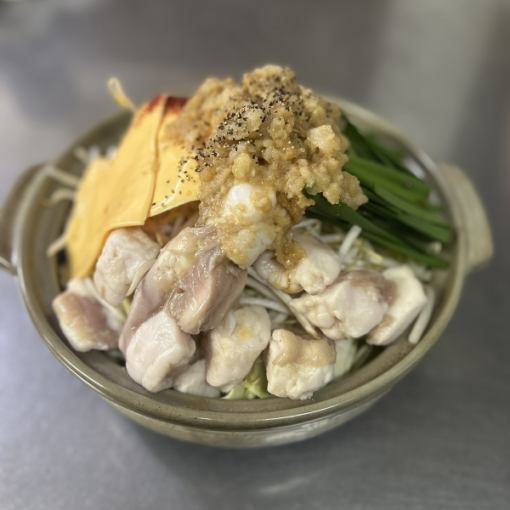 【〆までが込み！】旨辛鍋二郎付きお料理5品＋2時間飲み放題　4400円(税込)