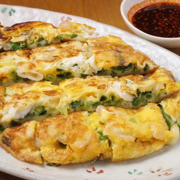 [This is home cooking] Seafood pancake