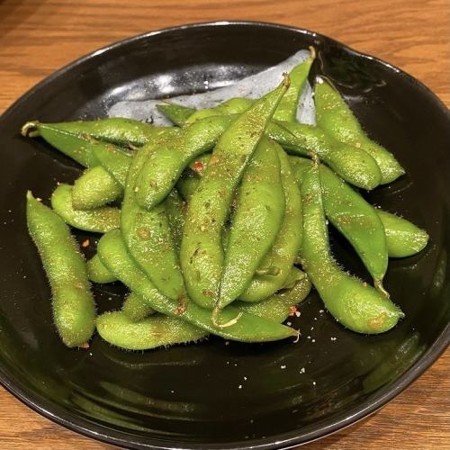 For the time being, edamame