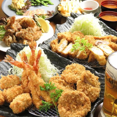 All-you-can-eat and drink for 4,500 yen!