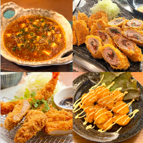 【とんかつ以外のお料理も充実☆】逸品料理各種　319円（税込）～