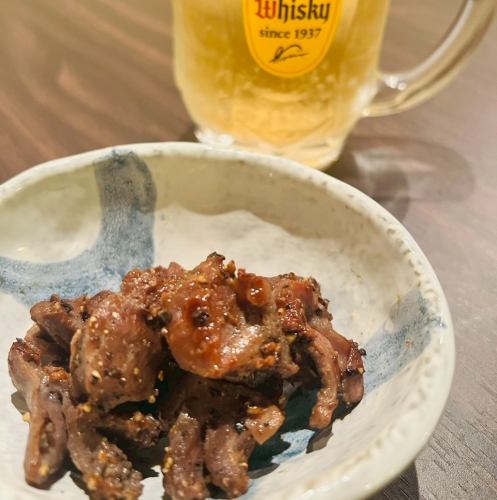 砂肝黒コショウ焼き