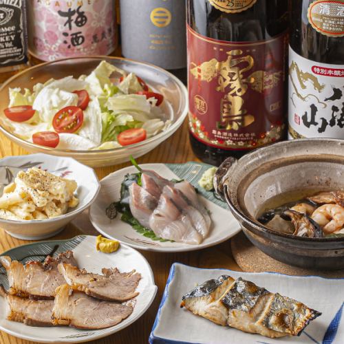 バランスのとれた定食◎