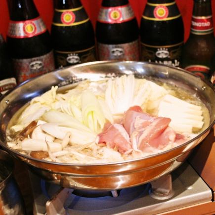 Includes hotpot! Chicken with dripping saliva, mapo tofu, etc.! <4,000 yen course> Includes 2 hours of all-you-can-drink