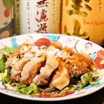 しびれよだれ鶏、チンジャオロース、油淋鶏等々！＜4,500円コース＞2H飲み放題付き