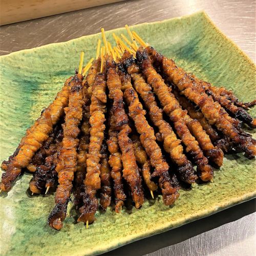 Overwhelming number of orders No. 1 ☆ Special aged chicken skin skewer