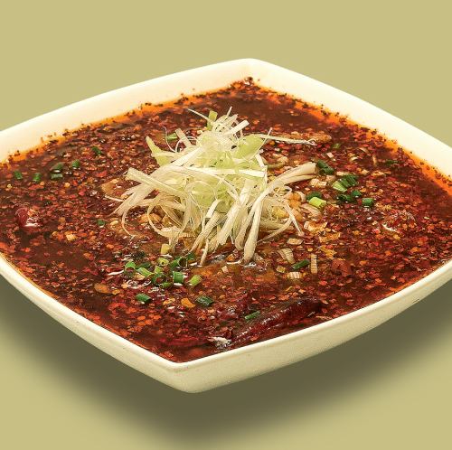 牛肉の辛子煮(水煮牛肉)