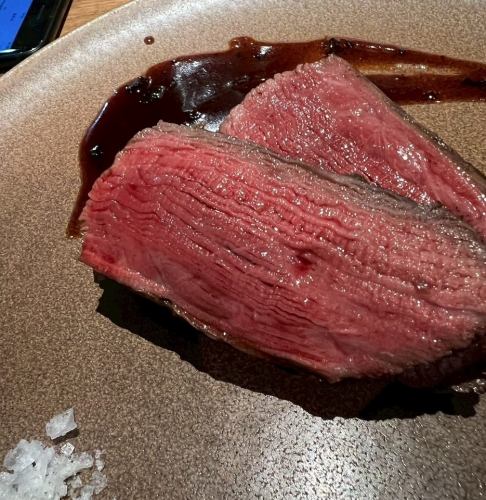 Charbroiled domestic beef fillet with Perigueux sauce