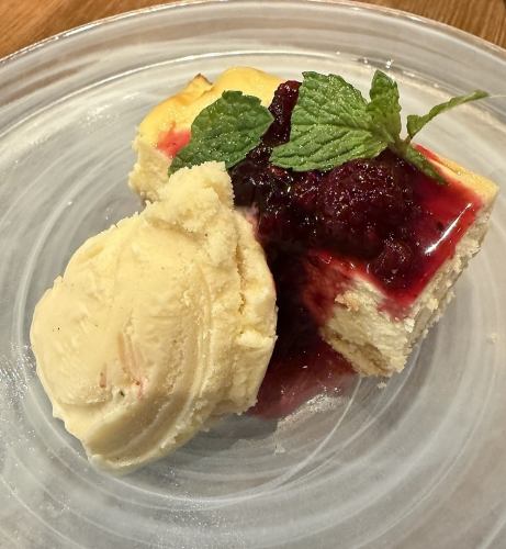 濃厚チーズケーキ