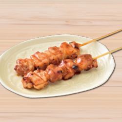 Domestic chicken thigh skewers