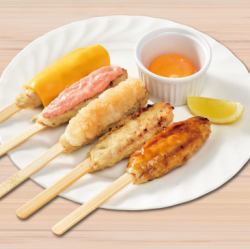 Cartilage meatball assortment