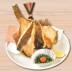 Fried flatfish