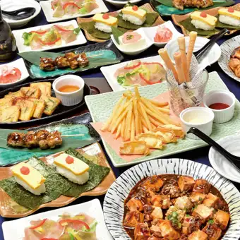 【休闲套餐】畅饮！7道菜，3500日元（含税）