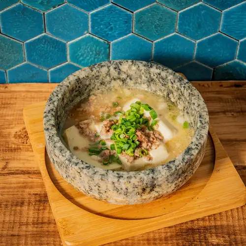 天国　温泉白湯豆腐