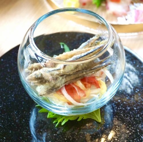 キビナゴの南蛮漬け