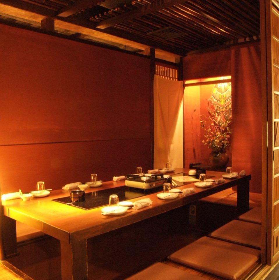 [Many private rooms] A 5-minute walk from Tenjin Station! Have a banquet in a calm Japanese space♪