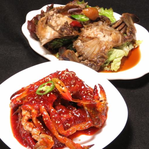 [Reservation required] Ganjang Gejang made with fresh crab (single item) 2,980 yen