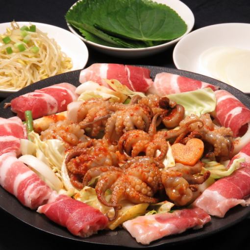 First in Niigata! The currently popular chukmi samgyeopsal (2,450 yen per person) (from 2 people)