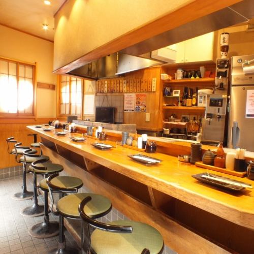 在Tsudanuma成人饮用◎烤在柜台上烤。