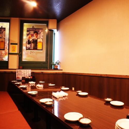 There is a private room that can be used for up to 12 people ♪