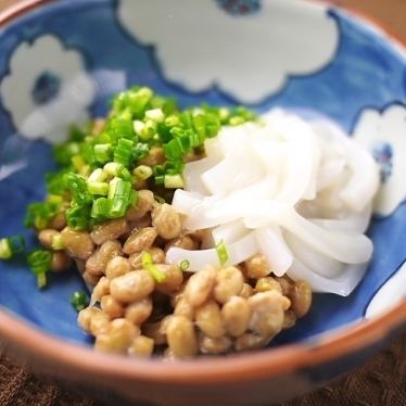Takowasabi / Tuna Natto / Squid Natto / Grated Mentaiko / Mentaiko Board Wasa / Seafood Yamakake / Chicken Skin Ponzu