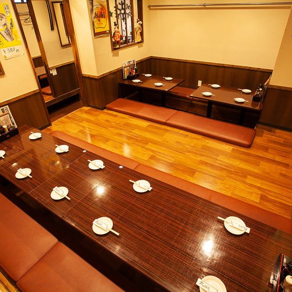 A spacious banquet hall that can accommodate up to 50 people!! Recommended for club launches and company banquets.We also have semi-private rooms, table seats, counter seats, etc. that you can enjoy without worrying about your surroundings.