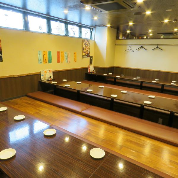 A spacious banquet hall that can accommodate up to 50 people! Recommended for club launch parties and company banquets.We also have semi-private rooms, table seats, counter seats, and other seating that can be used for various occasions, so you can enjoy your time without worrying about others. ☆ 5 minutes walk from Hachioji Station!