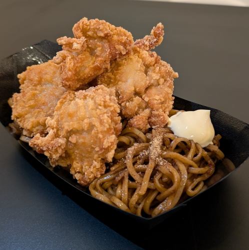 ザンギ焼きそば