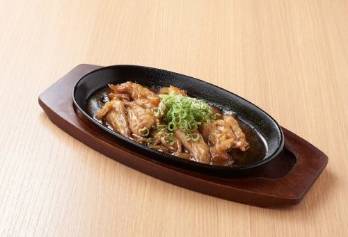 せせりの鉄板焼き