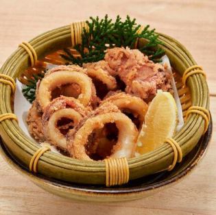 Deep fried squid