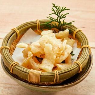 Stingray fin tempura