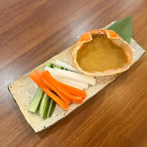 蟹味噌バーニャカウダー