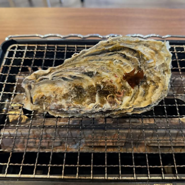 【豪快浜焼き】全国から仕入れる牡蠣や貝