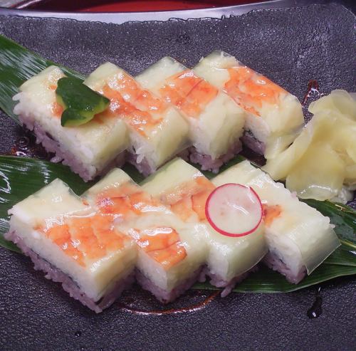 虾压寿司