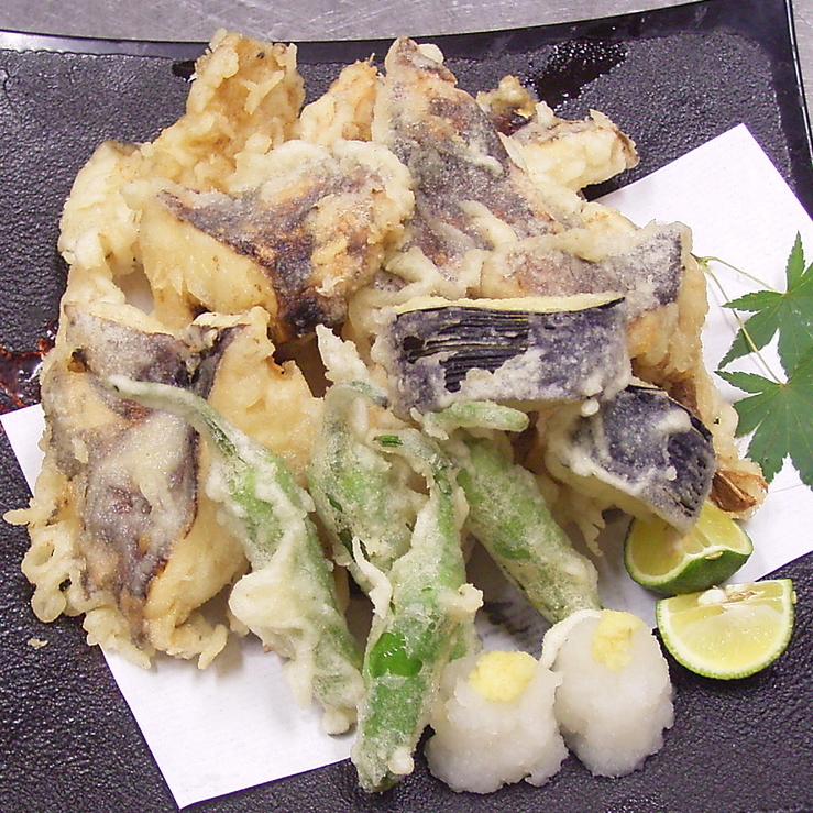 松茸天ぷら