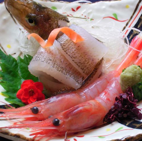 [生魚片]品嚐日本海新鮮的海鮮！
