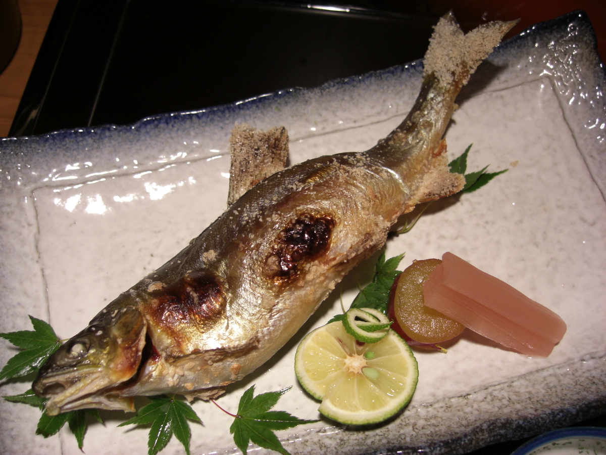 子持ち鮎