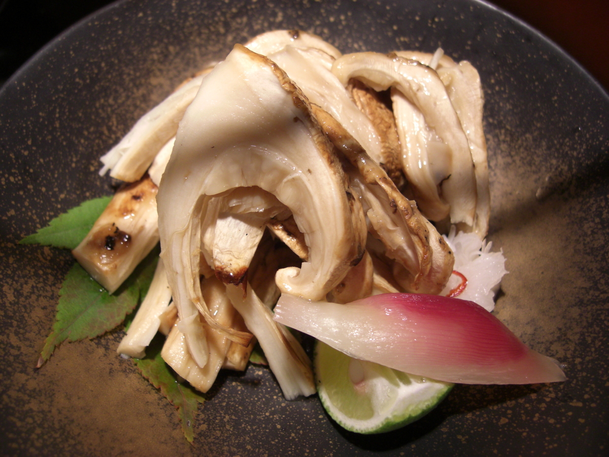 焼松茸