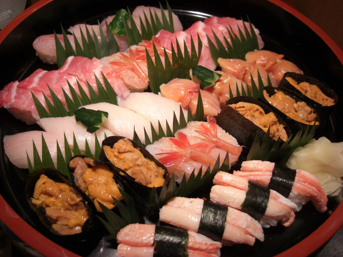 寿司握寿司（握寿司8-9件）