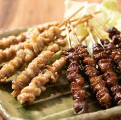 香脆博多雞皮串(含鹽)