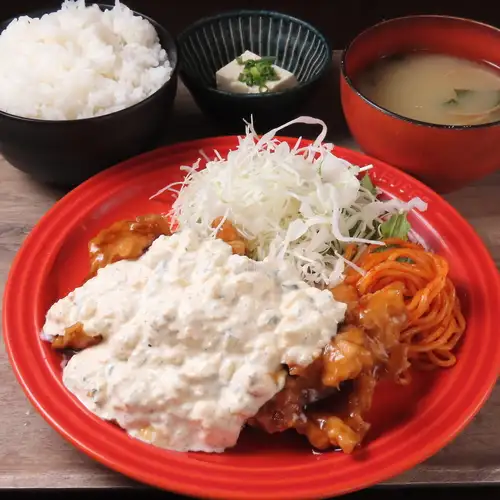 鲜嫩多汁，风味十足！人气超高的“南蛮鸡套餐”
