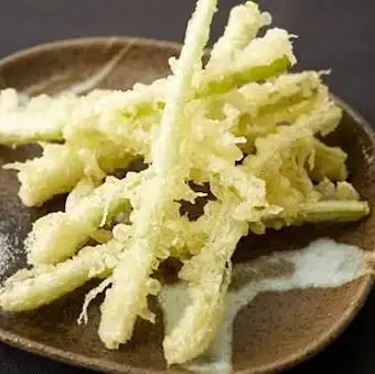 Okinawan shallot tempura