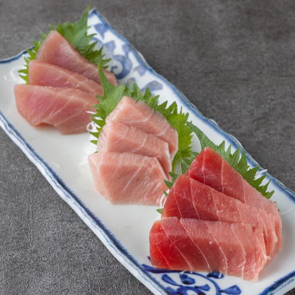 There are more than 10 kinds of tuna dishes! The chef also recommends 3 kinds of tuna and sickle grilled tuna.