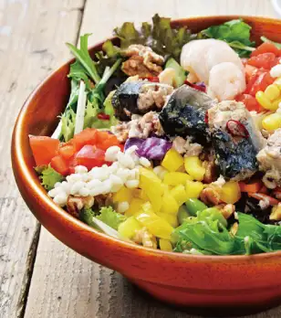 Mackerel and 21-Ingredient Meal Salad